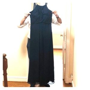 Azazie Ginger Bridesmaid dress.